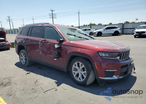 2022 Jeep Grand Cherokee L Limited из США, поврежденный, VIN 1C4RJKBG0N8559924